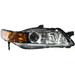 Headlight For Acura 2007-2008 TL Base Sedan Base Model Right Clear Lens