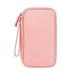 Lomubue Storage Bag Double Layers Multifunctional Dust-proof Oxford Cloth Data Cable Power Bank Protective Bag for Outdoor