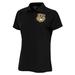 Women's Antigua Black Minnesota Golden Gophers Goldy Legacy Pique Polo