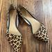 J. Crew Shoes | J. Crew Calf Hair Leopard Print Flats | Color: Tan | Size: 7.5