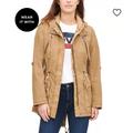 Levi's Jackets & Coats | Nwt Levi's Women's Cotton Hooded Anorak Dull Gold Jacket - Size Xxl | Color: Brown/Silver | Size: Xxl