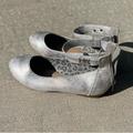 Nine West Shoes | Nine West Size 2 Silver Dress Shoes | Color: Silver | Size: 2g