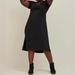 Torrid Dresses | New With Tags Torrid Plus Size Black Midi Dress Size 2 | Color: Black | Size: 2x