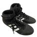 Adidas Shoes | Adidas Hvc K Aq3327 Wrestling Shoes Men's Size 4.5 | Color: Black/White | Size: 4.5b