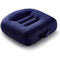 YUEHAI Portable car Booster Cushion - Office mat,Driver Booster seat car seat Cushion,Heightening Height 12cm Boost Mat,car lift,ideal boost, Ideal for Office, Home, Angle Lift Seat Cushions (blue)