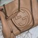 Gucci Bags | Beautiful Authentic Gucci Soho Leather Chain Shoulder Bag Black 308982 | Color: Tan | Size: Os