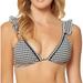 Jessica Simpson Swim | Jessica Simpson Black And White Gingham Ruffle Bikini | Color: Black/White | Size: L