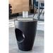 AllModern Constance Ceramic Accent Stool Ceramic in Gray/Black/Brown | Wayfair 1BFCA8242F96434CBEBAF1D5A0B18D81