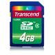 Transcend TS4GSDHC4 memory card 4 GB SDHC