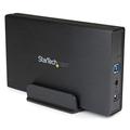 StarTech.com 3.5in Black USB 3.0 External SATA III Hard Drive Enclosur