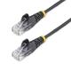 StarTech.com 0.5 m CAT6 Cable - Slim - Snagless RJ45 Connectors - Blac