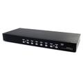 StarTech.com 8 Port Rackmount USB VGA KVM Switch w/ Audio (Audio...