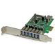 StarTech.com 7-Port PCI Express USB 3.0 Card - Standard and...