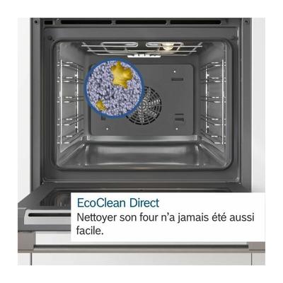 Four intégrable/combiné vapeur BOSCH - HSG656XS1 - 59x59x55 cm - Inox