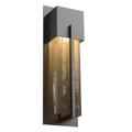 Hammerton Studio Square Glass 16 Inch Tall Outdoor Wall Light - ODB0055-16-AG-SG-G1