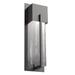 Hammerton Studio Square Glass 16 Inch Tall Outdoor Wall Light - ODB0055-16-AG-SG-G1