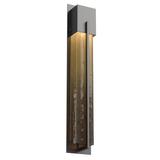 Hammerton Studio Square Glass 28 Inch Tall Outdoor Wall Light - ODB0055-29-AG-SG-G1