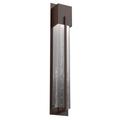 Hammerton Studio Square Glass 28 Inch Tall Outdoor Wall Light - ODB0055-29-SB-FG-L2