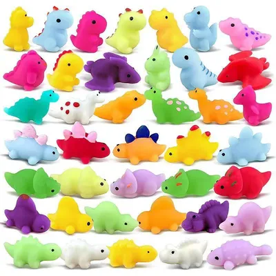 Dinosaure Mochi Squishy Toy pour enfants cadeaux d'anniversaire trucs Kawaii anti-souligné