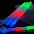 Bâton de mousse lumineux coloré LED RGB Tube lumineux lumière foncée fournitures pour fête