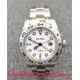 BLIGER-Montre Homme Cadran Blanc Chronomètre NH34 Gstuff Verre Saphir Lunette Argent Date