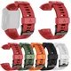 Bracelet de rechange en silicone souple pour Garmin Forerunner 35 noir sport