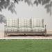 Humble + Haute Outdura Saxon Linen Indoor/Outdoor Corded Pillow and Cushion Sofa Set