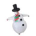 Costume de bonhomme de neige gonflable pour adulte mascotte dessin animé Cosplay halloween