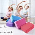Yoga Block High Density EVA Foam Brick Supportive Latex-Free Soft Non-Slip Surface for Exercise