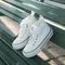Chaussures en toile montantes pour enfants, petites chaussures blanches pour enfants, chaussures de