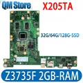 Carte mère X205TA pour ASUS eebook X205 X205T carte mère Z3735F 2go ram 32 go/64 go ssd pour