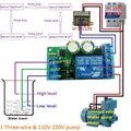 Panneau de relais 12V AC 9V contrôleur automatique Module de capteur commutateur électrovanne