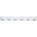 Volume Lighting V1026 6 Light 36 Width Bathroom Vanity Strip - White