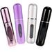 Portable Mini Refillable Perfume Empty Spray Bottle 3 Pcs Pack of 5ml Refillable Perfume Spray Multicolor Perfume Spray Scent Pump Case for Traveling and Outgoing (3)