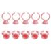 200 Pack Disposable Glue Ring Cups Eyelash Extension Tools Plastic Nail Art Tattoo Adhesive Pigment Holders