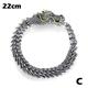 Unique Vintage 3D Handmade Dragon Bracelet Gothic Jewelry HipHop Bangle for Men Q8A4