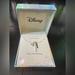 Disney Jewelry | Disney Silver Plated Mickey Mouse Pendant Necklace Nib Letter “E” On Necklace | Color: Silver | Size: Os