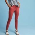 Anthropologie Pants & Jumpsuits | Anthropologie Cargo Skinny Jeans | Color: Orange/Red | Size: 28