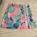 Lilly Pulitzer Skirts | Lilly Pulitzer Tawney Skort/Skirt Size 00- Multicolored Peony For Your Thoughts | Color: Blue/Pink | Size: 00