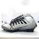 Nike Shoes | Nike Vapor Edge Speed 360 Football Cleats Men's Sz 7.5 Wht Gry Blk Dq5110-100 | Color: Gray/White | Size: 7.5