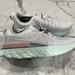 Nike Shoes | Nike React Infinity Run Flyknit 2 Running Shoes Gray Ct2423-007 Women Sz 10 New | Color: Gray/Green | Size: 10