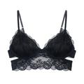 Women's Wild Lace Long Line Bra Black XXL Monique Morin Lingerie