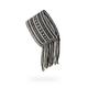 Women's Fringe Bracelet - Black Crystal, Platinum Kuu