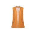 Women's Yellow / Orange 24/7 Vest - Ochre Extra Small Greatfool