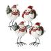 The Holiday Aisle® Gacikowski 4 Piece Figurine Set Resin in Red/White | 6 H x 4 W x 3.5 D in | Wayfair D498B92E9D1249BA9B290CBA1577D423