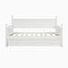 Wildon Home® Mateas Twin Daybed Wood in White | 43 H x 41.8 W x 80.5 D in | Wayfair 8A7699CD655F44CC83C494D68EB520C1