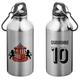 Personalised Sunderland Fc Retro Shirt Water Bottle - Official Licensed Merchandise