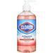 Clorox Antibacterial Liquid Hand Soap Pump oz Antibacterial Hand Soap Liquid Hand Soap Eliminates Germs and Bacteria Soft on Hands Tough on Dirt Strawberry 16 Ounce