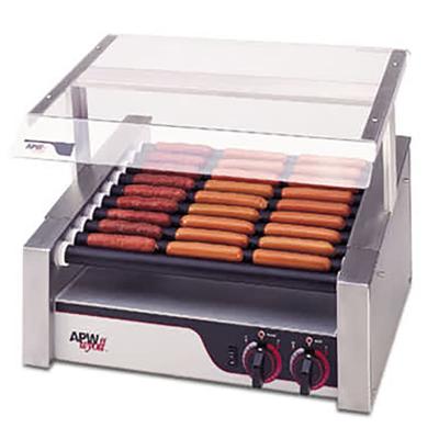 APW HRS-31S X*PERT 30 Hot Dog Roller Grill - Slant...