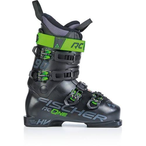 FISCHER Herren RC ONE 90 VACUUM BLACK/BLACK/BLACK, Größe 26.5 in Schwarz
